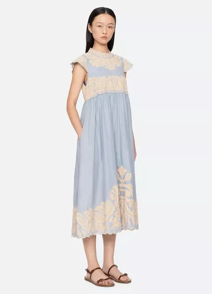 Alexandra Dress ~ Blue