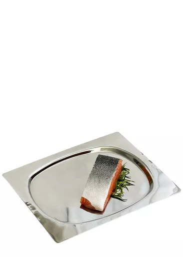 ANANAS ANANAS Stainless Steel Large Serving Dish