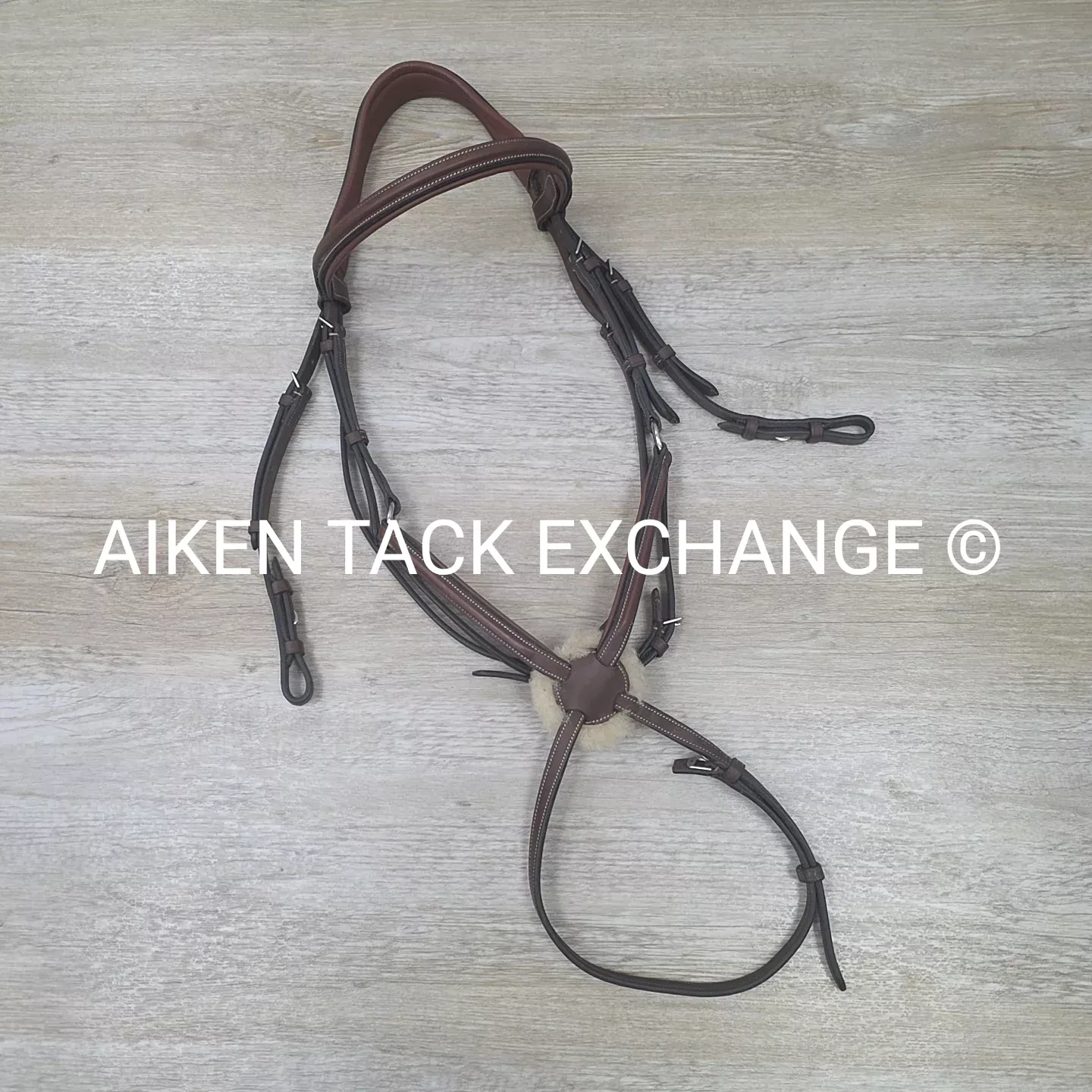 Arion Figure 8 Bridle, No Reins, Brown, Size Full