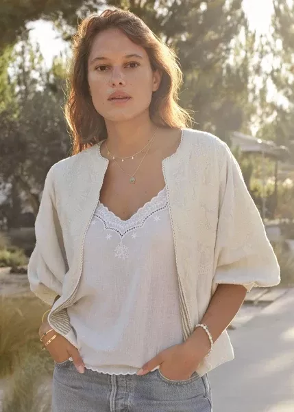 Averi Jacket ~ Ivory