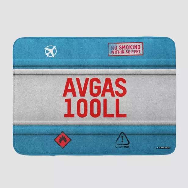 AVGAS 100LL - Bath Mat