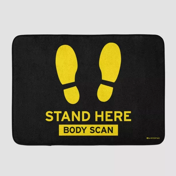 Body Scan - Bath Mat