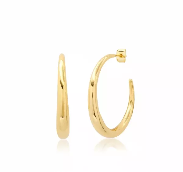 Bold Hoops ~ 37mm