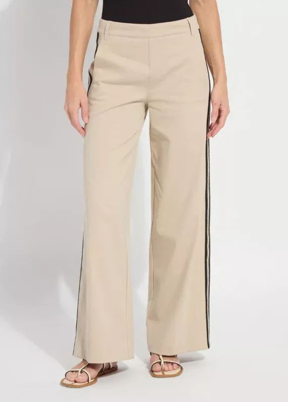 Brinne Side Stripe Trouser [Crisp Khaki-10-3809-M9]