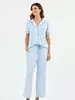 Charlotte Meadow Blue Stripe Set [Blue]