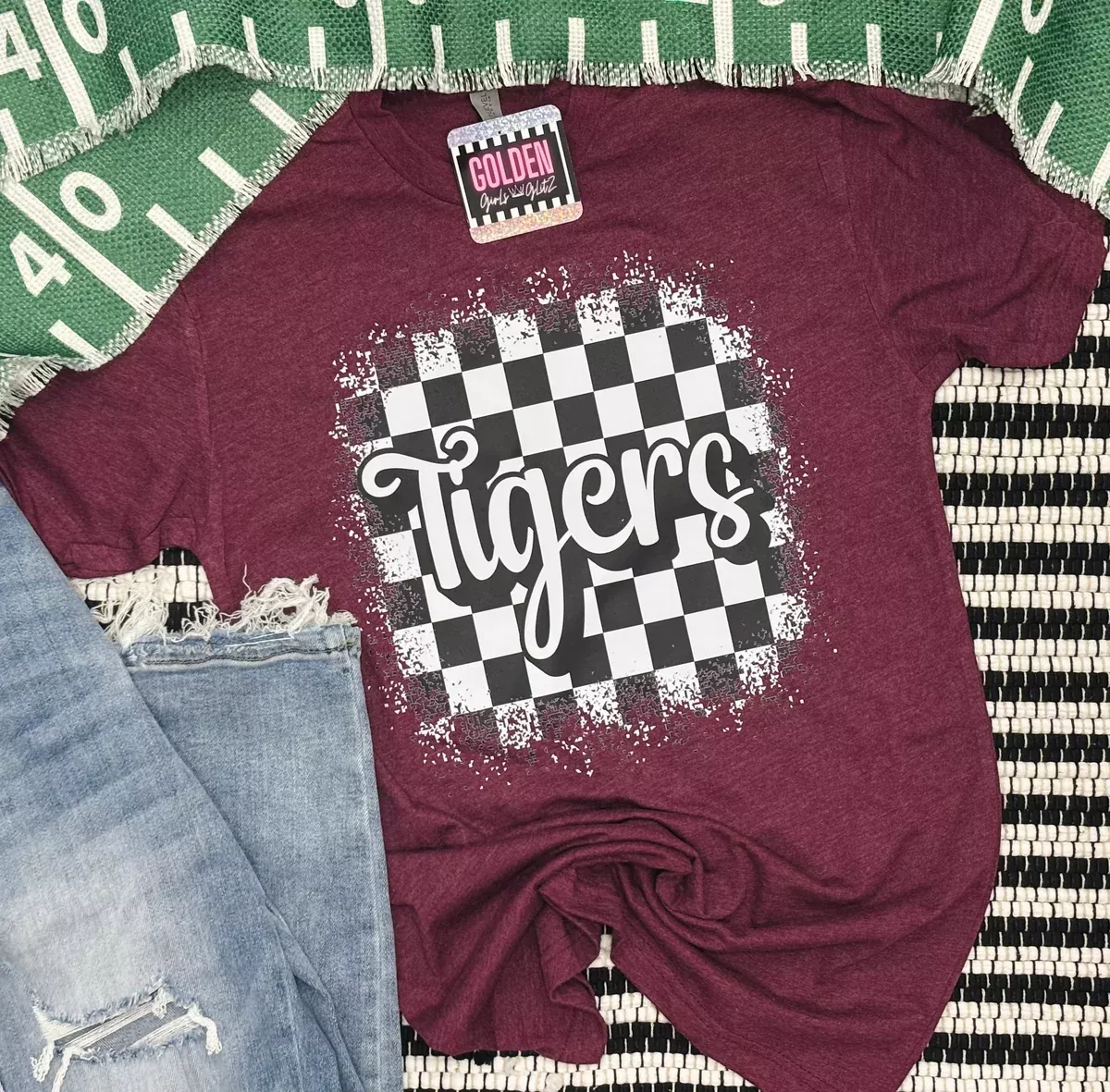 Check Us Out Tigers Tee