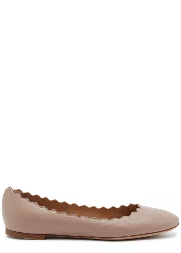 CHLOE Lauren leather ballet flats