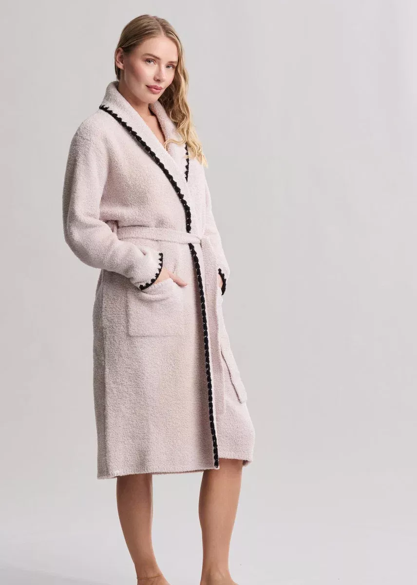 Cozy Chic Blanket Stitch Robe [BDUCC25947]