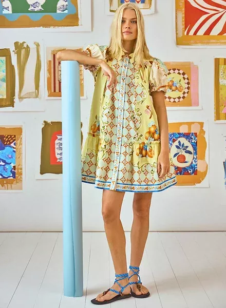 Drifter Mini Dress ~ Gasparilla Gardens