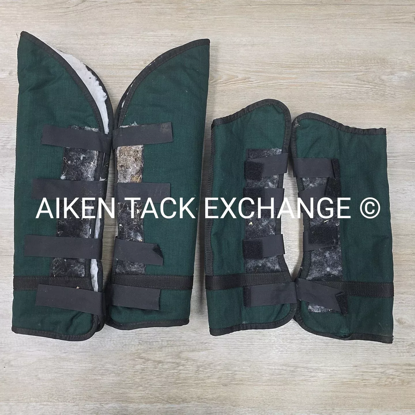 Fleece Lined Shipping, Front & Back, Set of 4