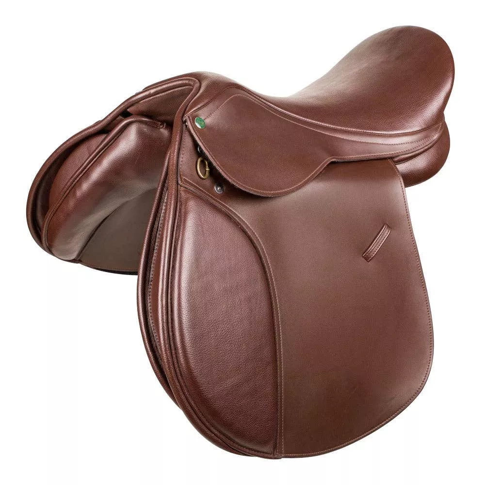 HDR - Henri De Rivel Vegan-X All Purpose IGP Saddle: Havana / 16.5 / Regular