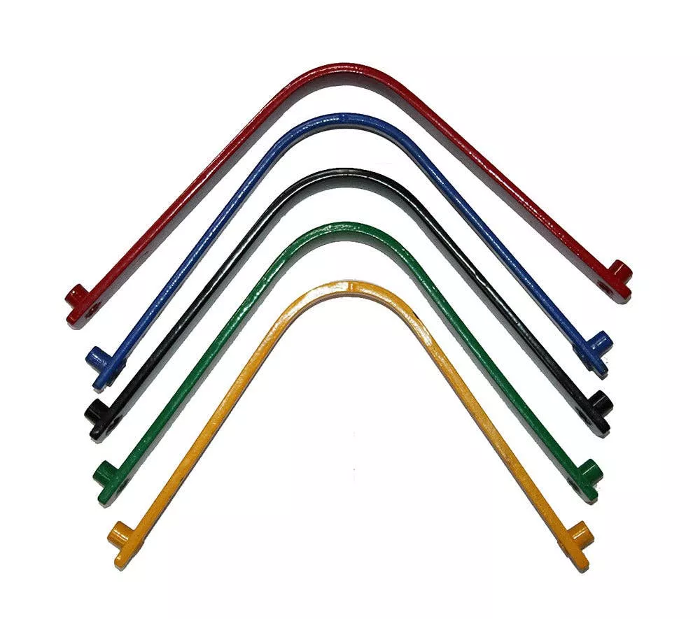 Henri De Rivel Adjustable Gullets Plates For Saddles: Yellow / Narrow