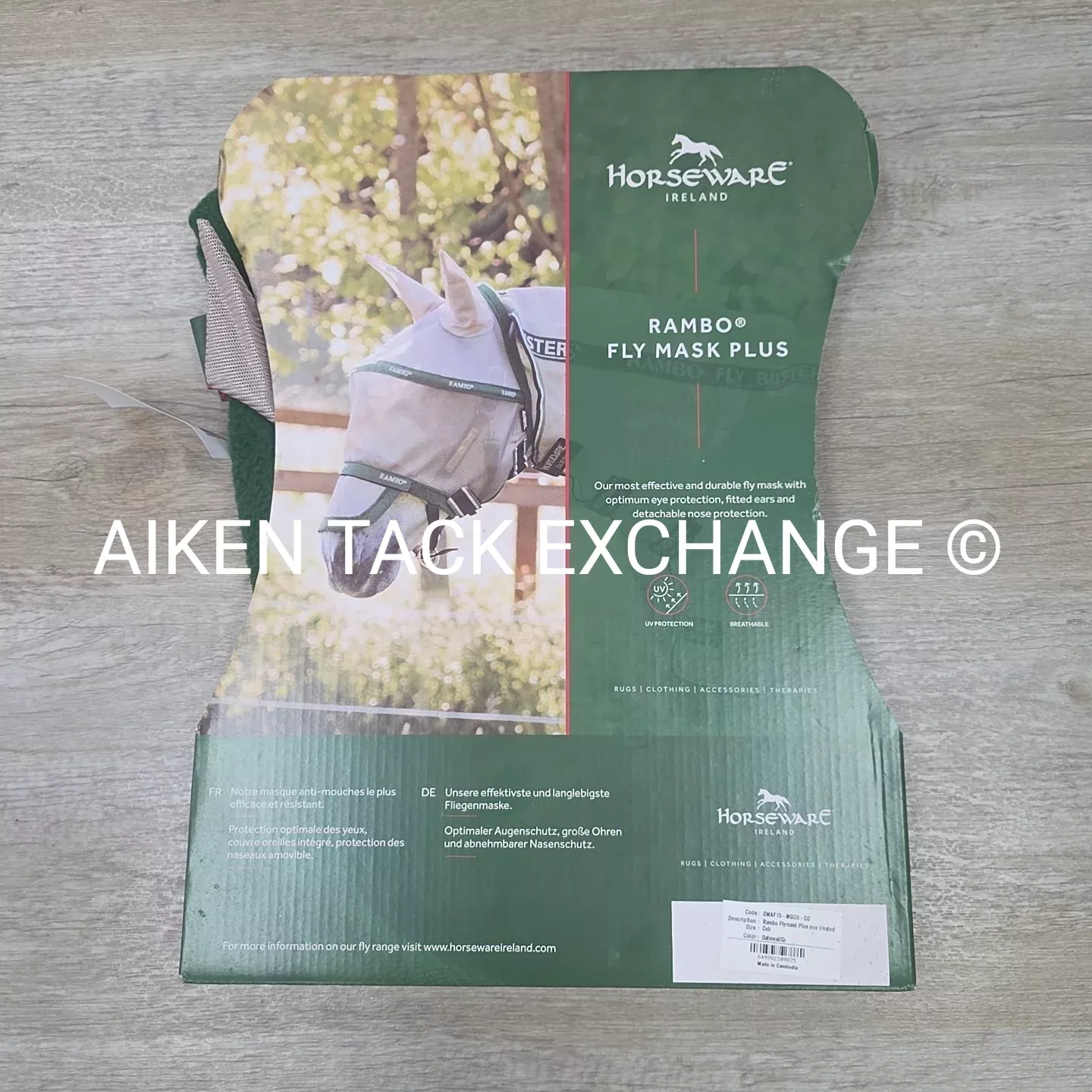 Horseware Rambo Fly Mask Plus, Size Cob
