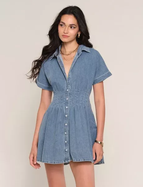 Kelton Dress ~ Lake