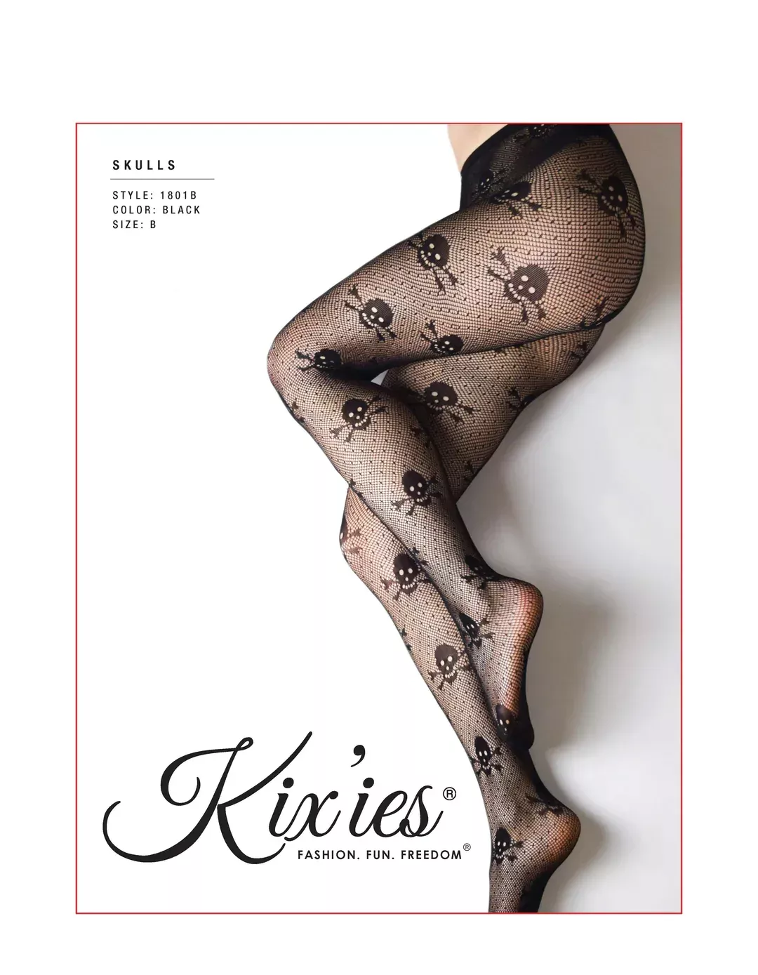 Kix'ies Fishnet Skull Tights