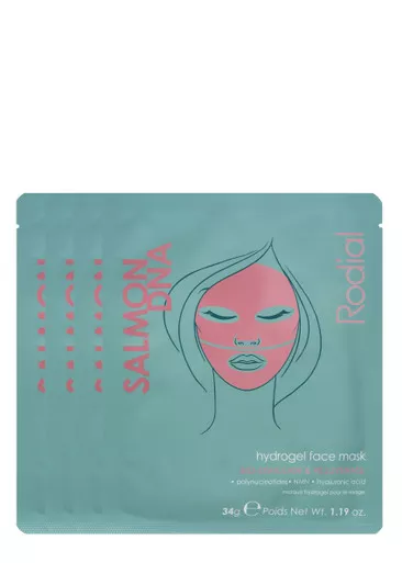 RODIAL Salmon DNA Hydrogel Face Mask x4
