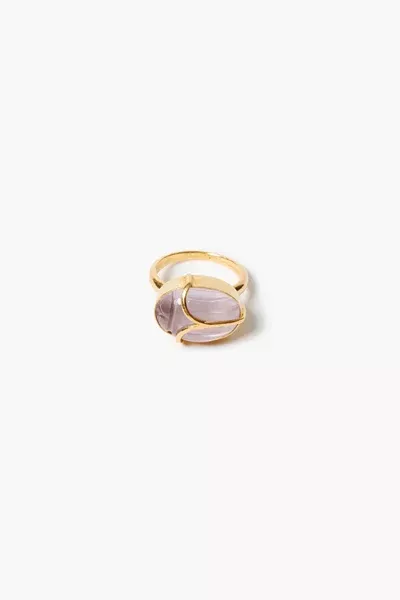 Scarab Ring ~ Amethyst