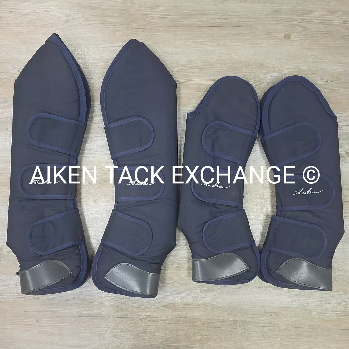 Shedrow Pro Shipping Boots, Front & Hind Set, Size Full